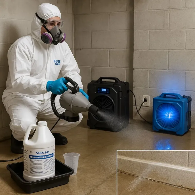 Sanitization and Odor Removal process in San Tan Valley, AZ