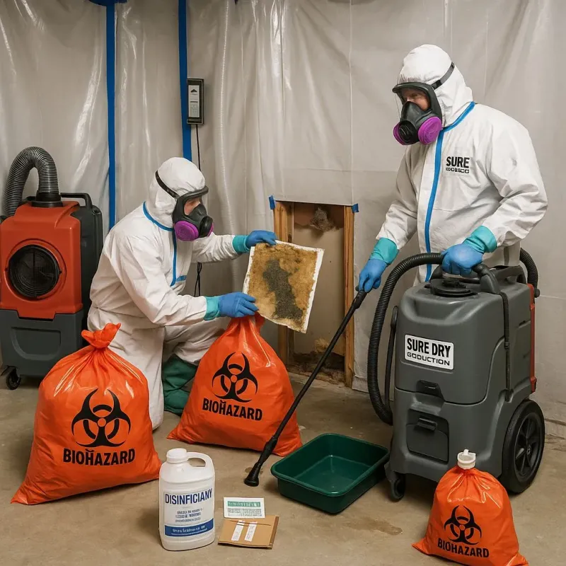 Contaminated Water Handling Protocols process in San Tan Valley, AZ