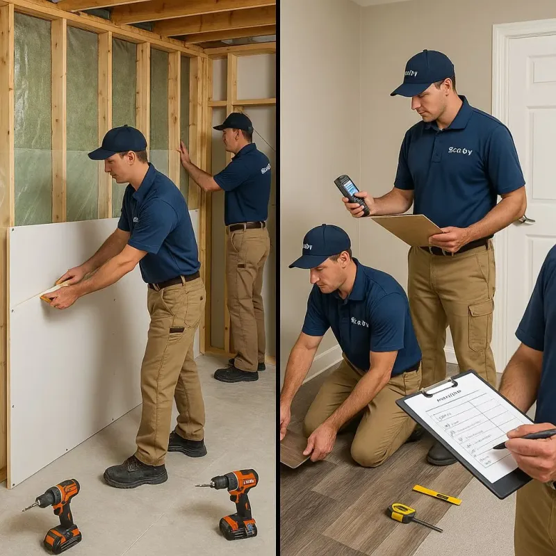 Repairs and Reconstruction process in San Tan Valley, AZ