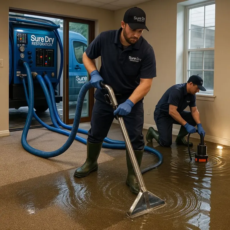 Water Extraction and Removal process in San Tan Valley, AZ